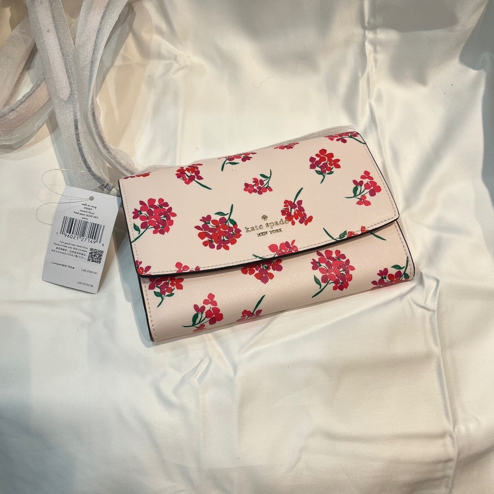 Kate Spade floral crossbody